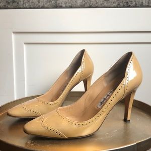 Manolo Blahnik Patent Wingtip